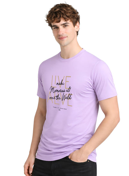 ADRO Printed Tshirt for Men | Cotton Printed T-shirt | Regular Fit Casual Mens T-Shirts | Premium Summer Tshirts