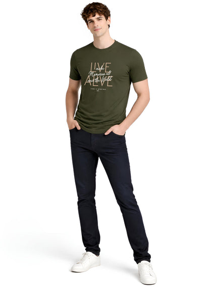 ADRO Printed Tshirt for Men | Cotton Printed T-shirt | Regular Fit Casual Mens T-Shirts | Premium Summer Tshirts