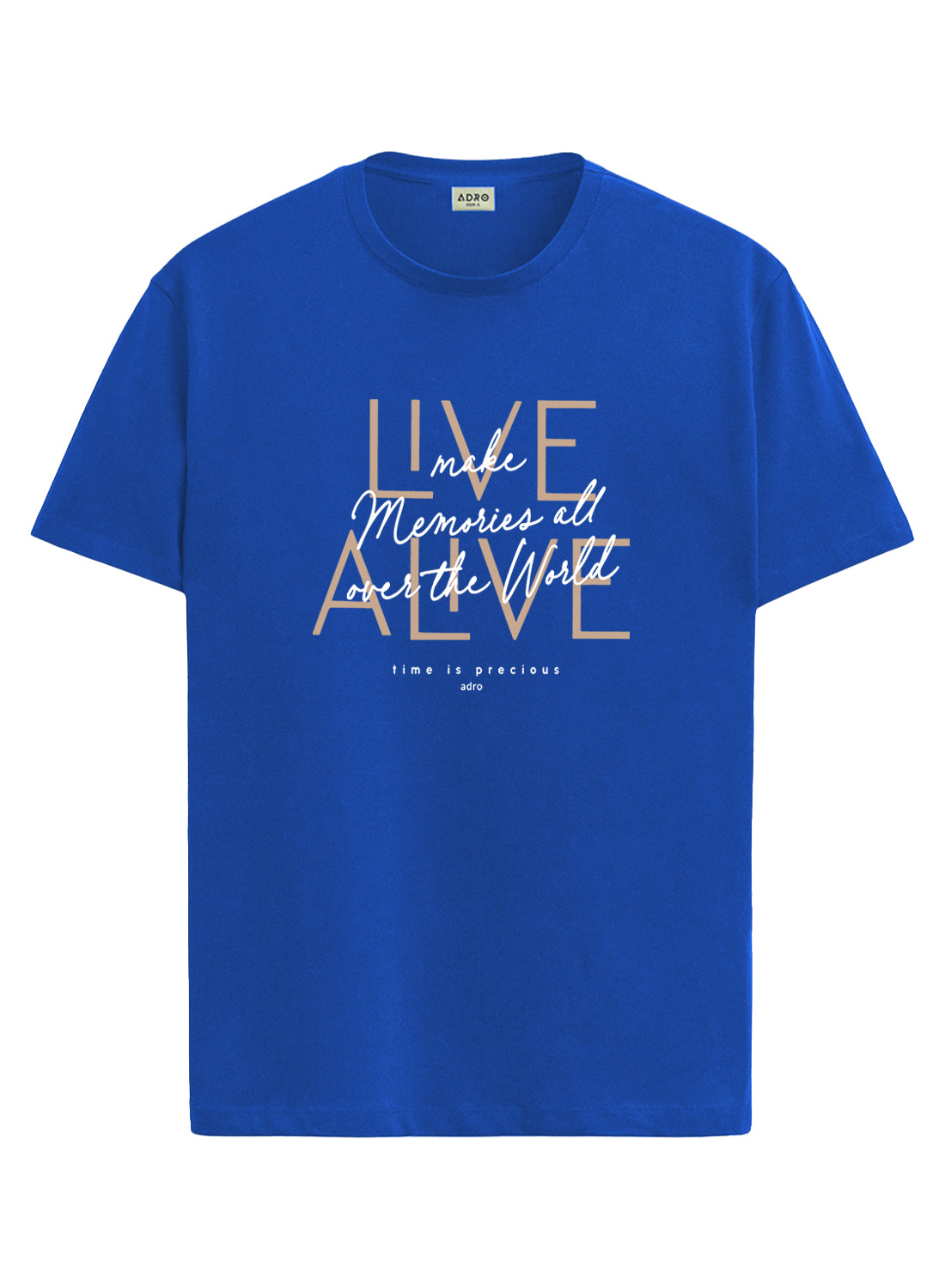 ADRO Printed Tshirt for Men | Cotton Printed T-shirt | Regular Fit Casual Mens T-Shirts | Premium Summer Tshirts