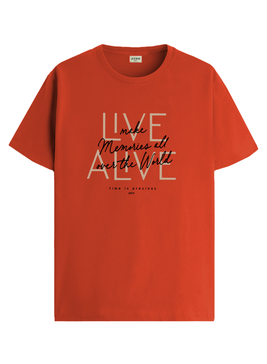 ADRO Printed Tshirt for Men | Cotton Printed T-shirt | Regular Fit Casual Mens T-Shirts | Premium Summer Tshirts