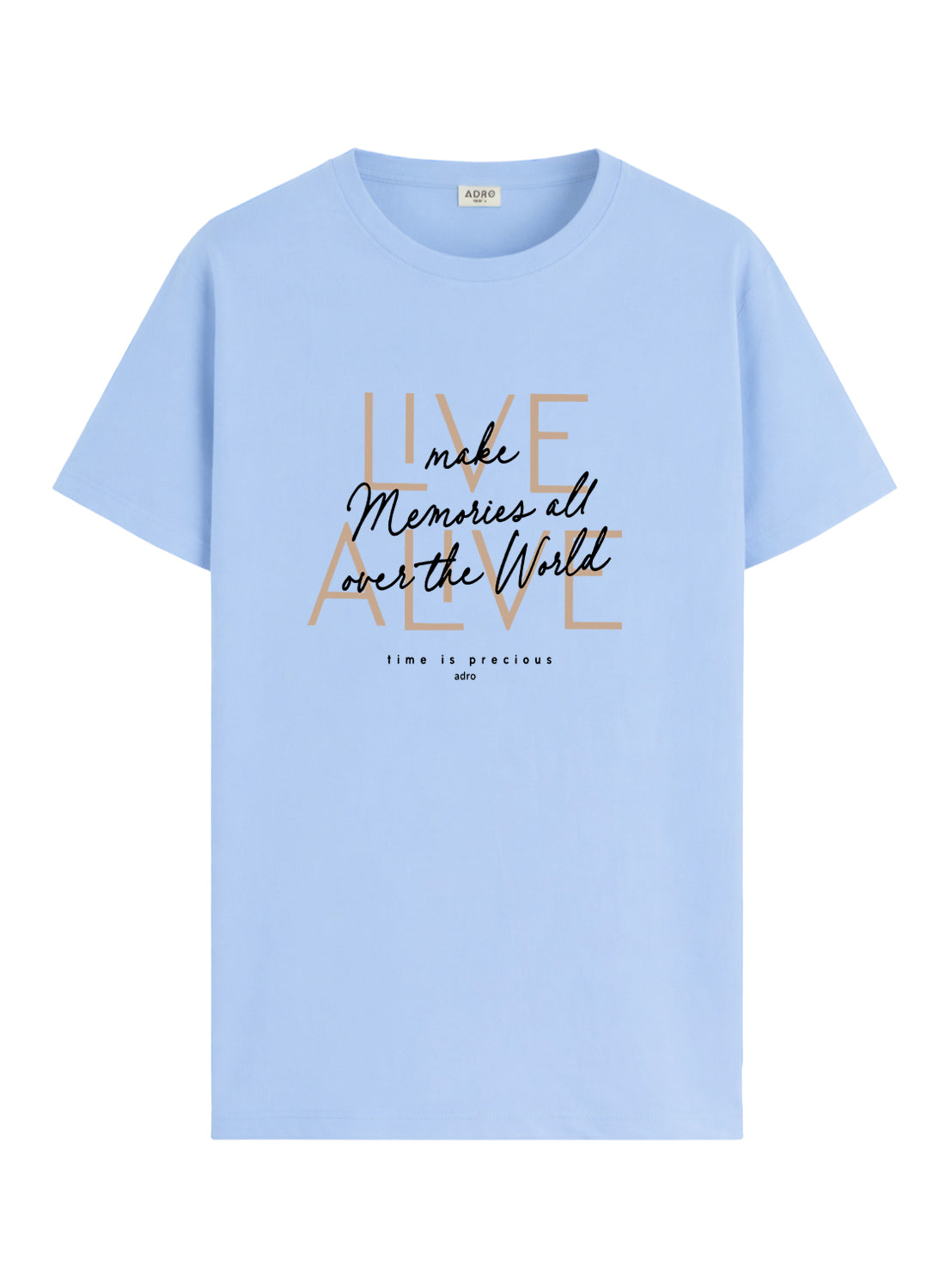 ADRO Printed Tshirt for Men | Cotton Printed T-shirt | Regular Fit Casual Mens T-Shirts | Premium Summer Tshirts