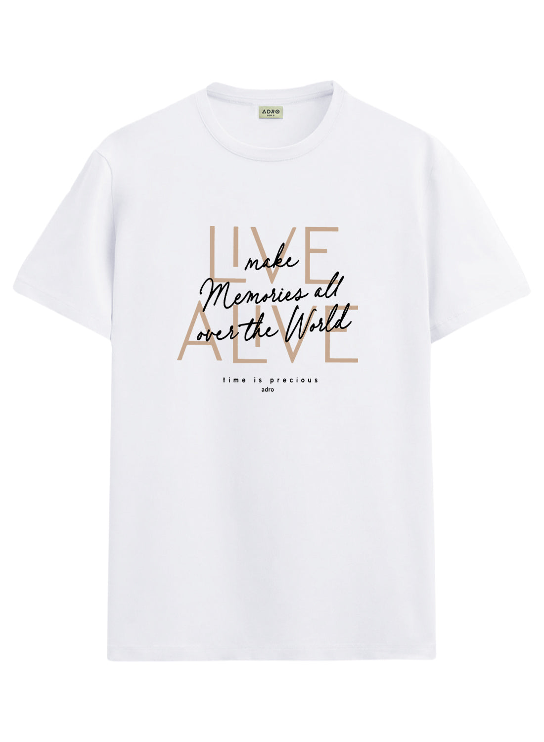 ADRO Printed Tshirt for Men | Cotton Printed T-shirt | Regular Fit Casual Mens T-Shirts | Premium Summer Tshirts