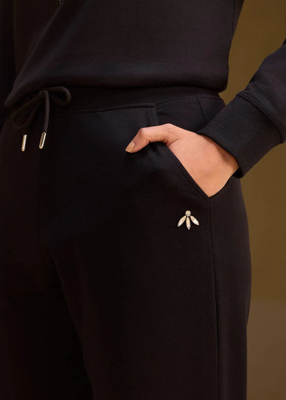 iCotton Rhinestone Tapered Pants Alonge
