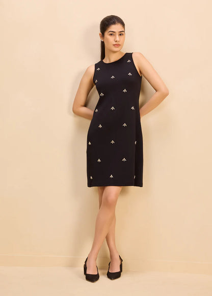 iCotton Rhinestone Shift Dress