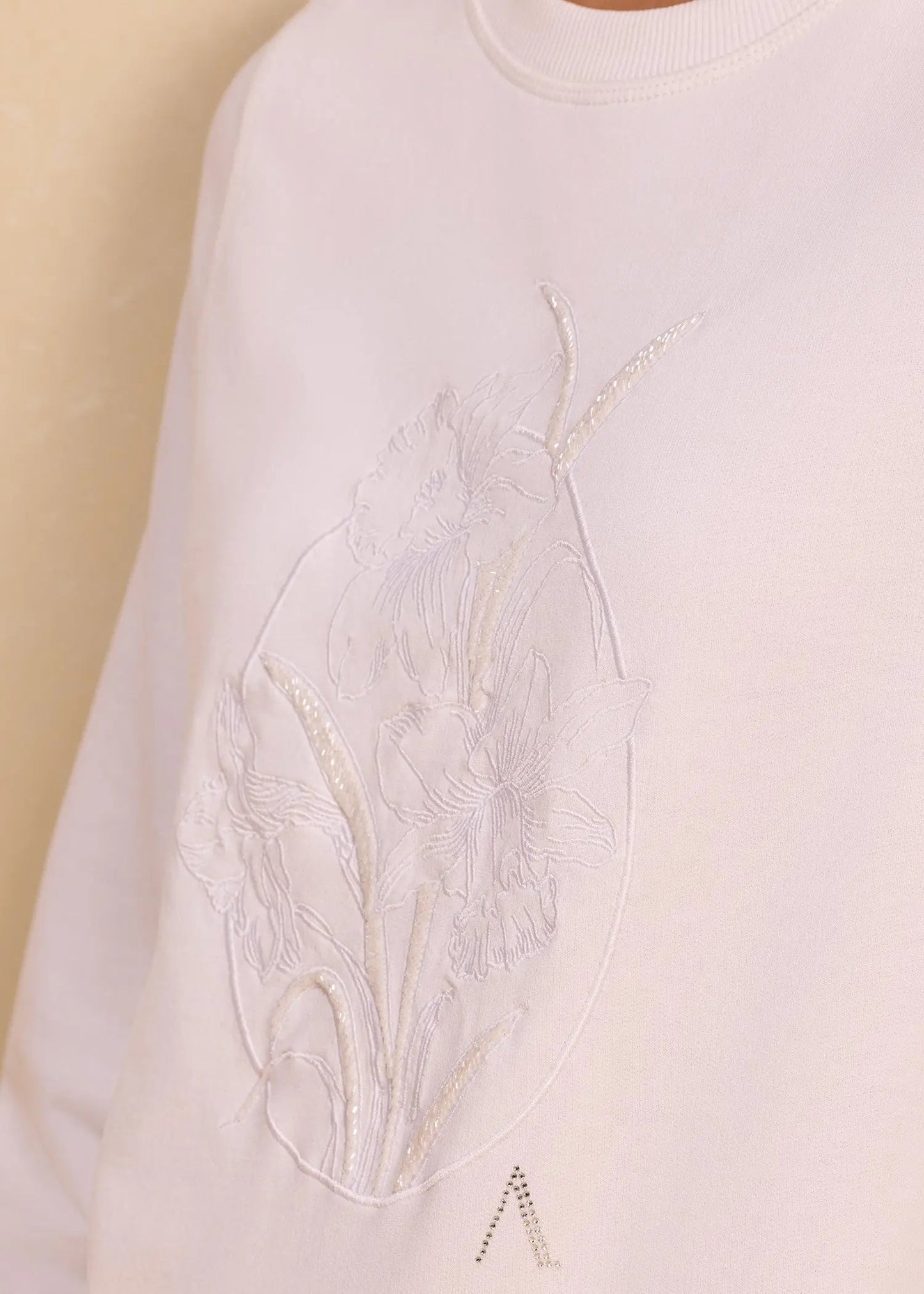 Crafted Floral iCotton Sweatshirt Alonge