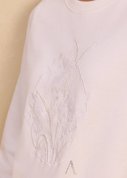 Crafted Floral iCotton Sweatshirt