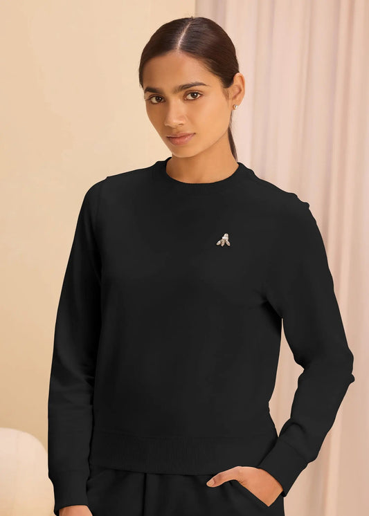 Classic Crew Neck iCotton Sweatshirt Alonge