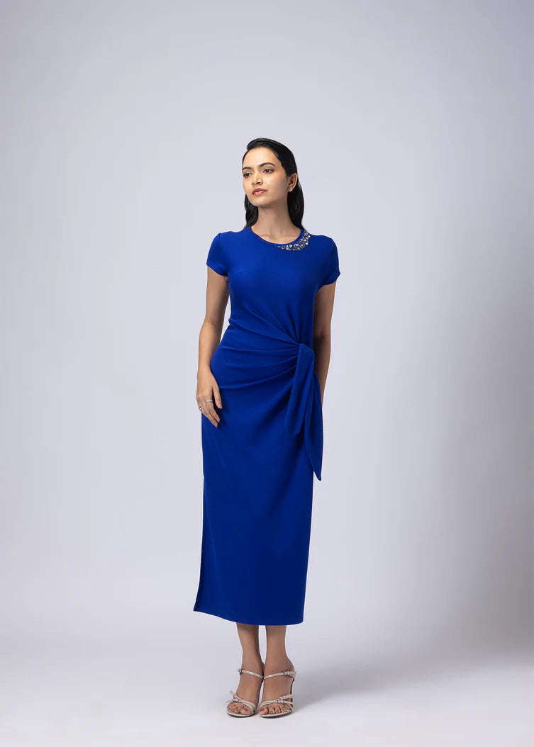 iCotton Eye Catcher Drape Dress