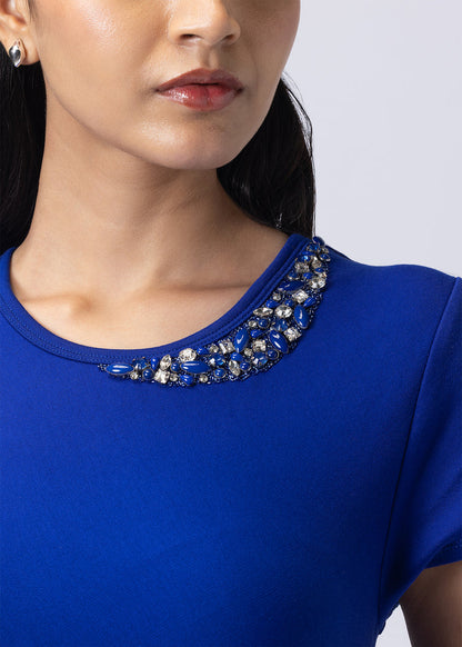 iCotton Eye Catcher Drape Dress