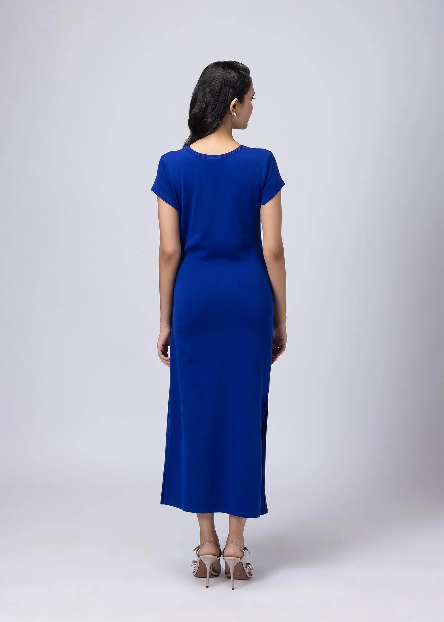 iCotton Eye Catcher Drape Dress Alonge