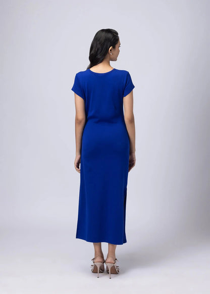 iCotton Eye Catcher Drape Dress Alonge