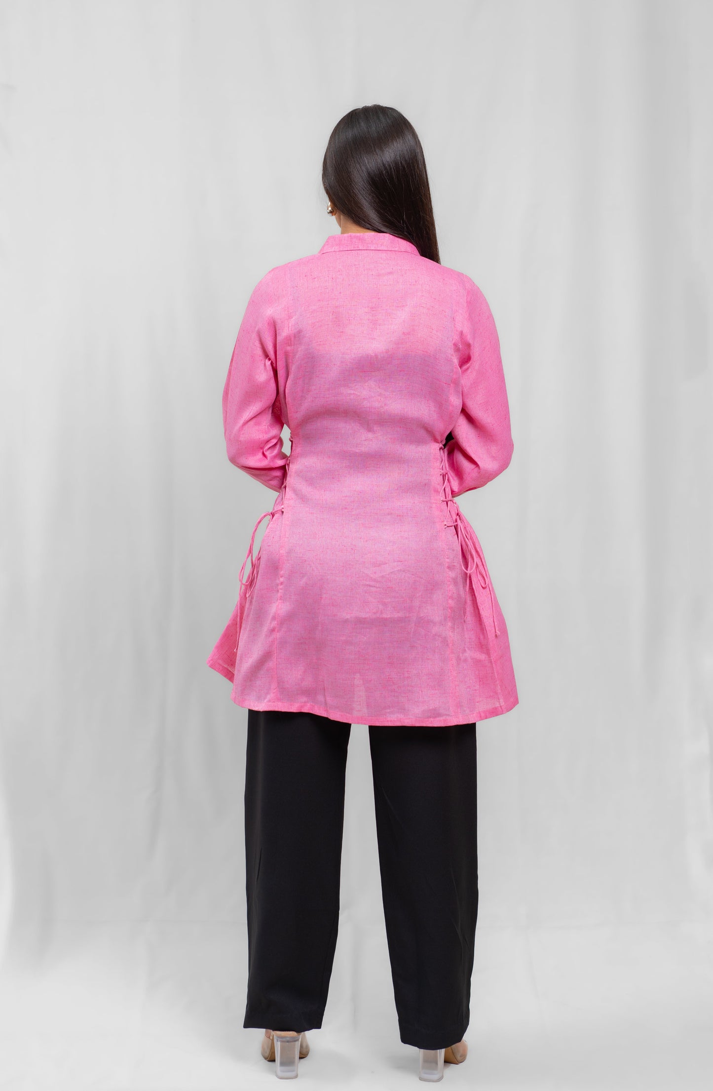 Elevated Shirt with High Waist Pants