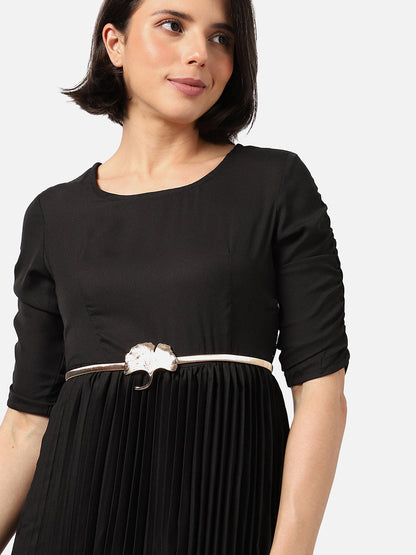 Gold Solid Waist Belt