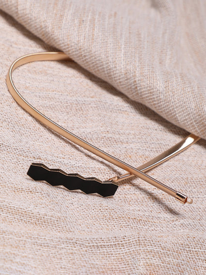 Gold Solid Waist Belt