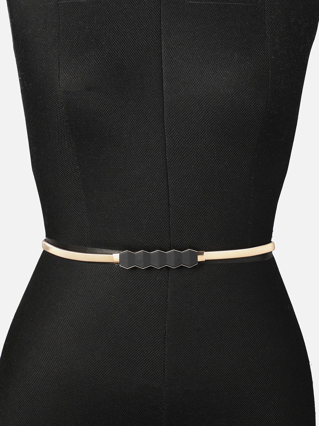 Gold Solid Waist Belt