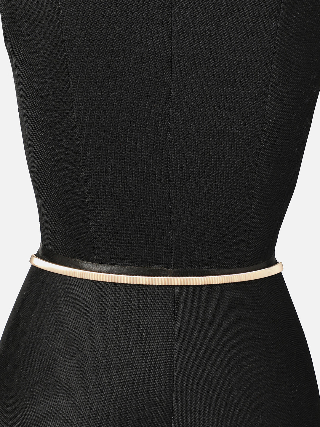 WOMEN GOLD SOLID WAIST BELT