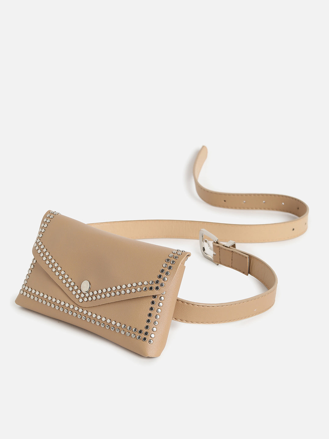 Roberta Beige Waist Pouch