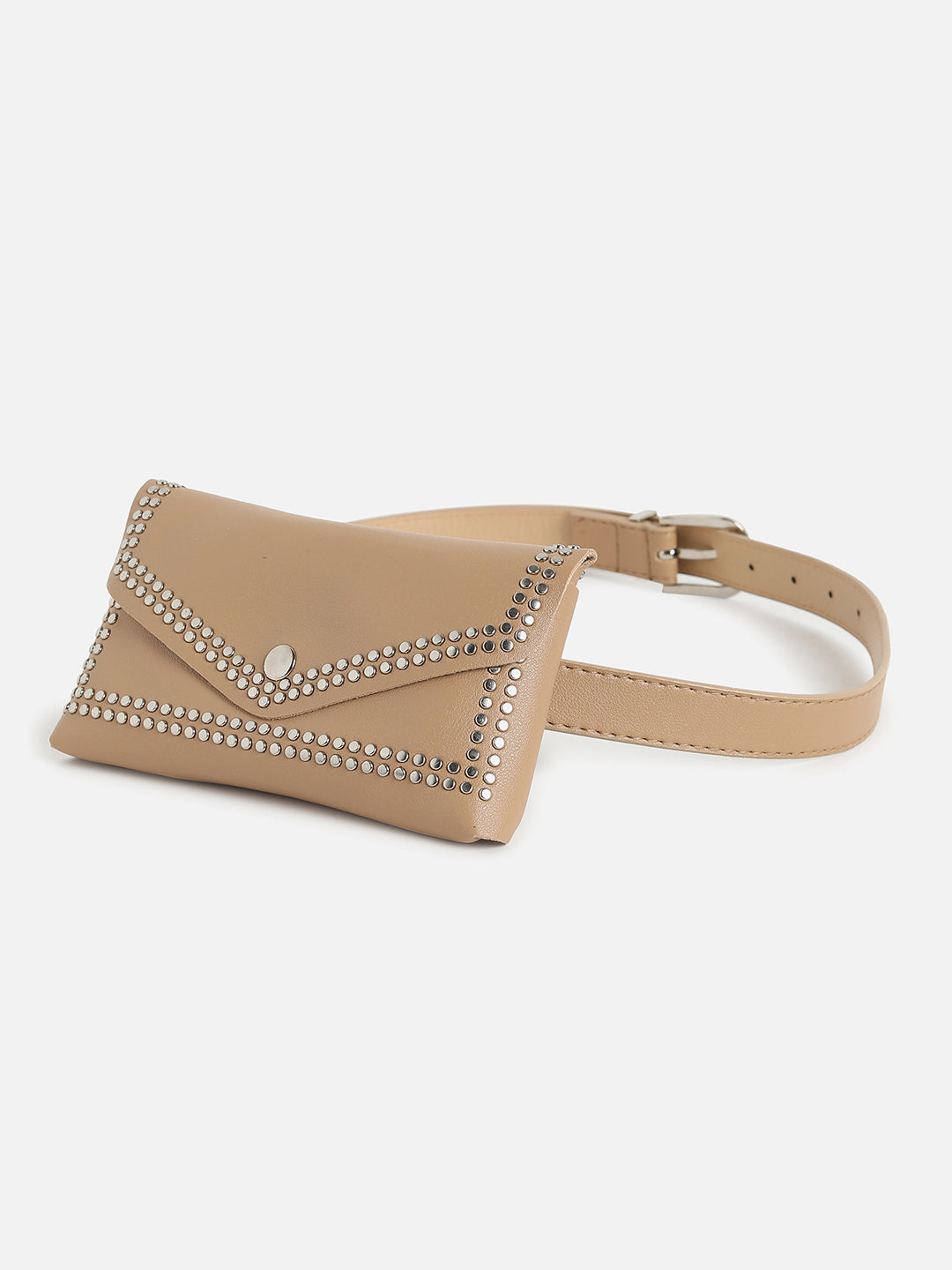 Roberta Beige Waist Pouch