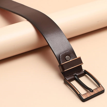 Men Brown Solid Waist Belt
