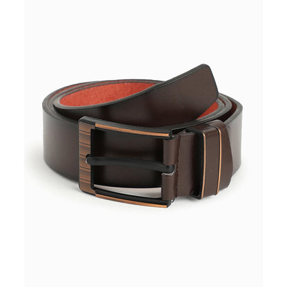 Men Brown Solid Waist Belt