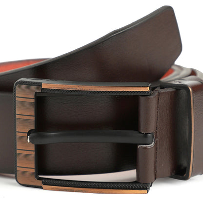 Men Brown Solid Waist Belt