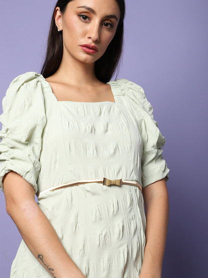 Gold Solid Waist Belt