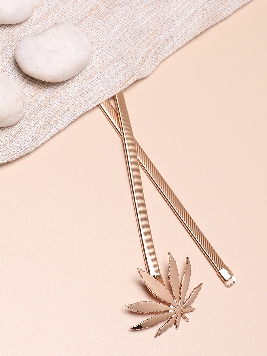 Gold Solid Waist Belt