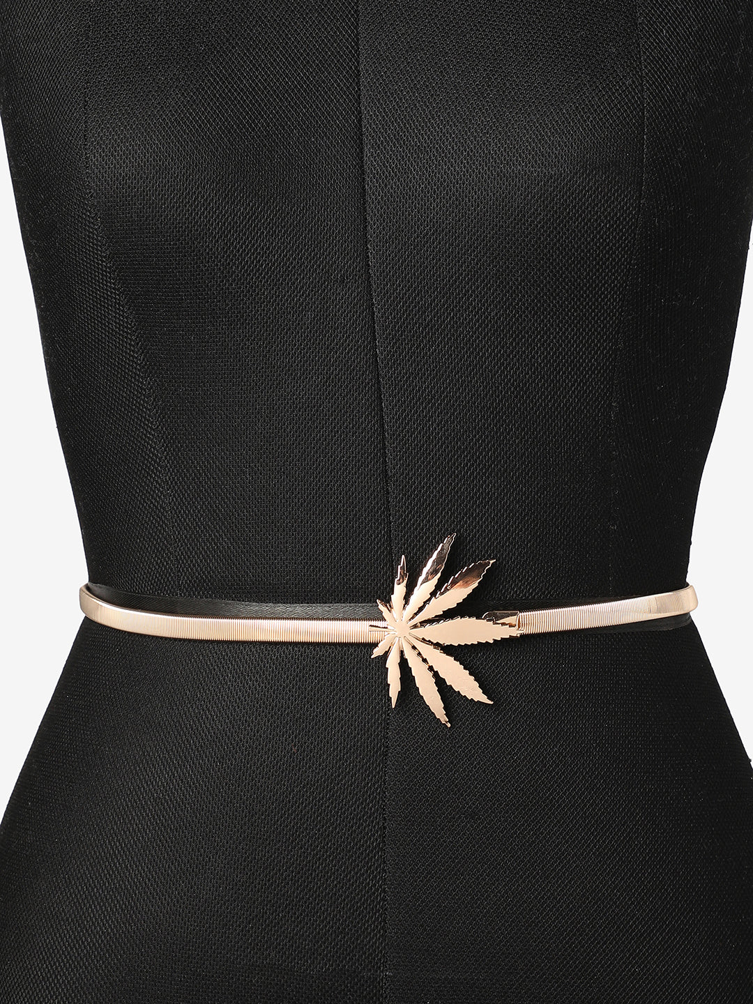 Gold Solid Waist Belt