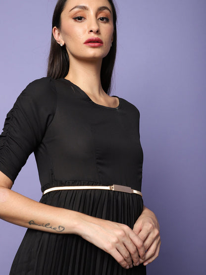 Gold Solid Waist Belt