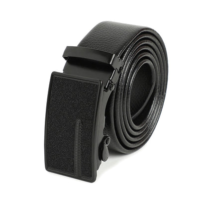 Men Black Solid Waist Belt