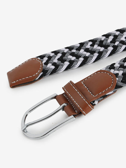 WOMEN MULTI-COLOUR TEXTURED WAIST BELT