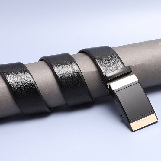 Men Black Waist Belt