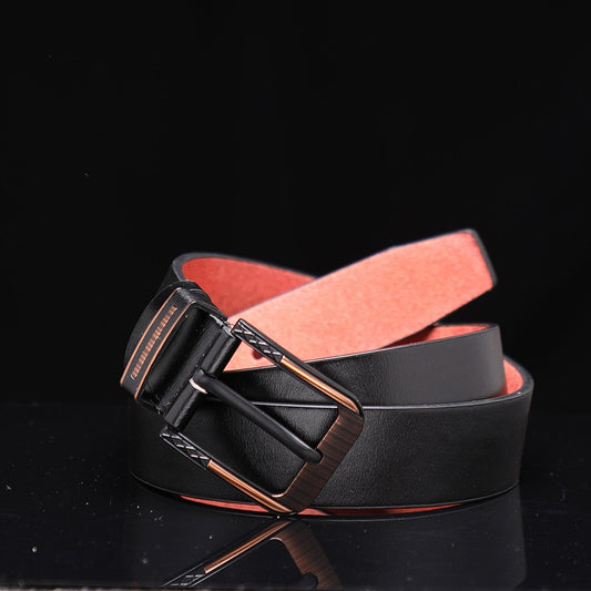 Men Black Waist Belt