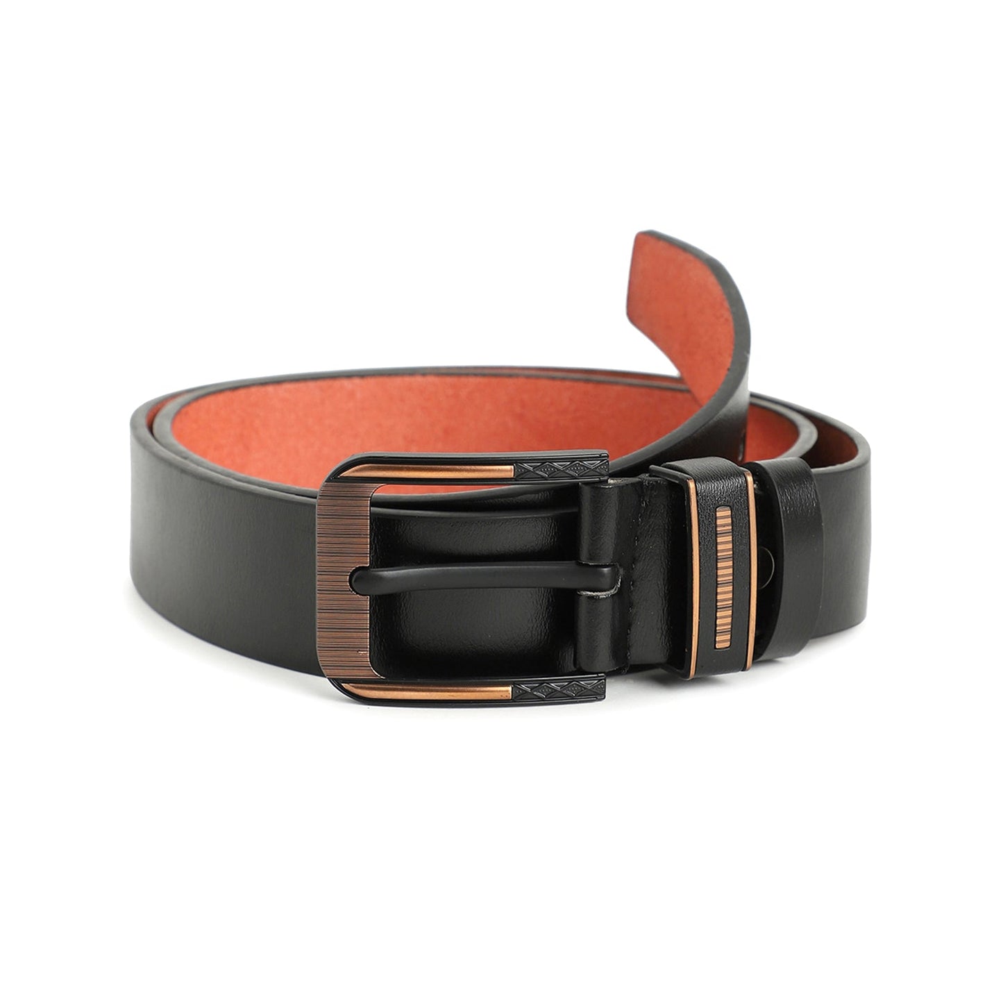Men Black Waist Belt