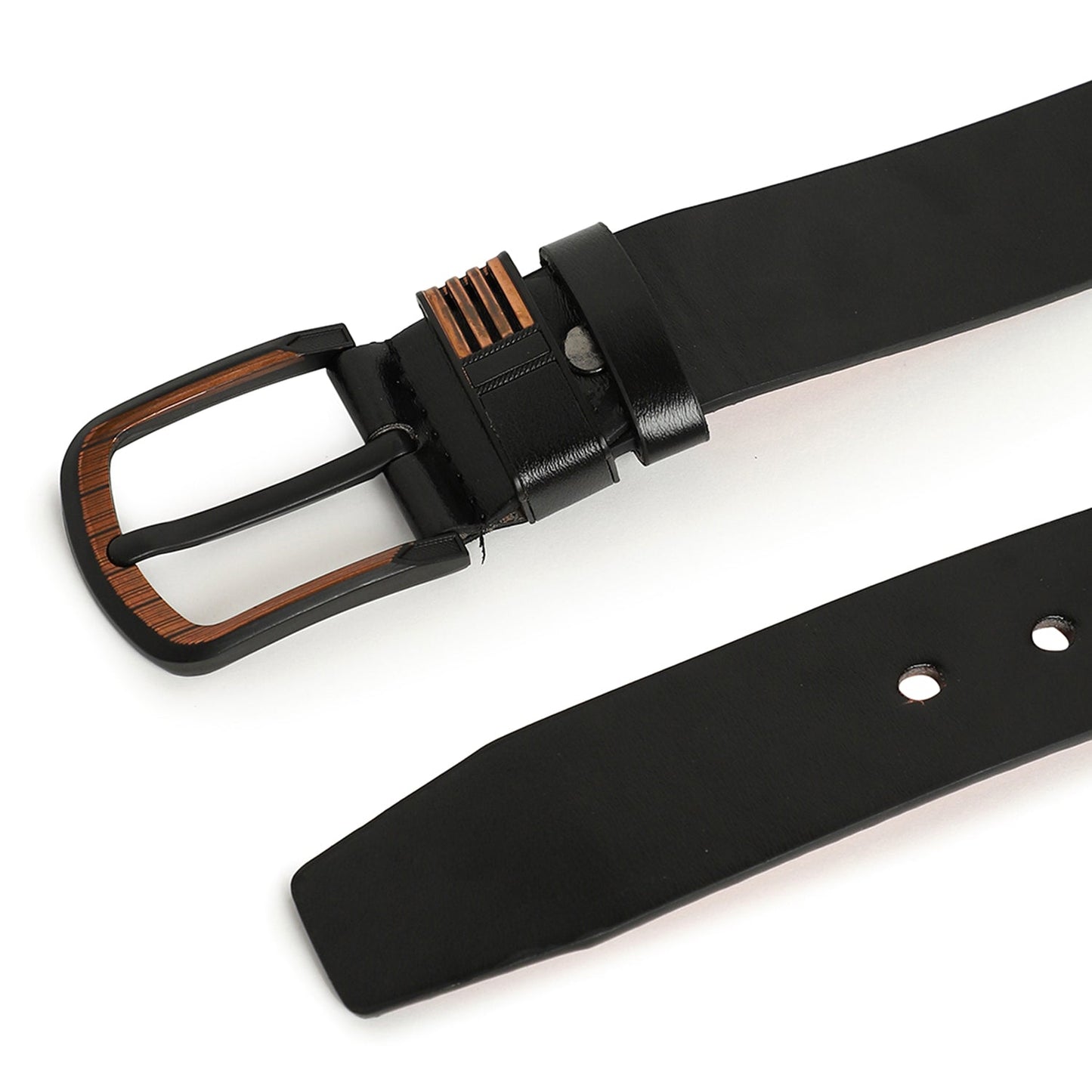 Men Black Waist Belt