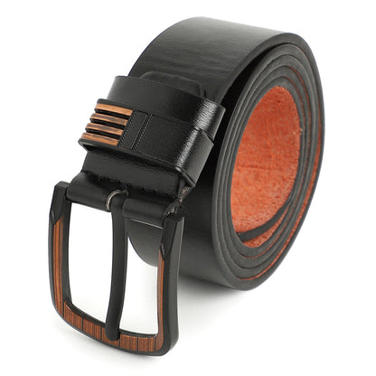 Men Black Waist Belt