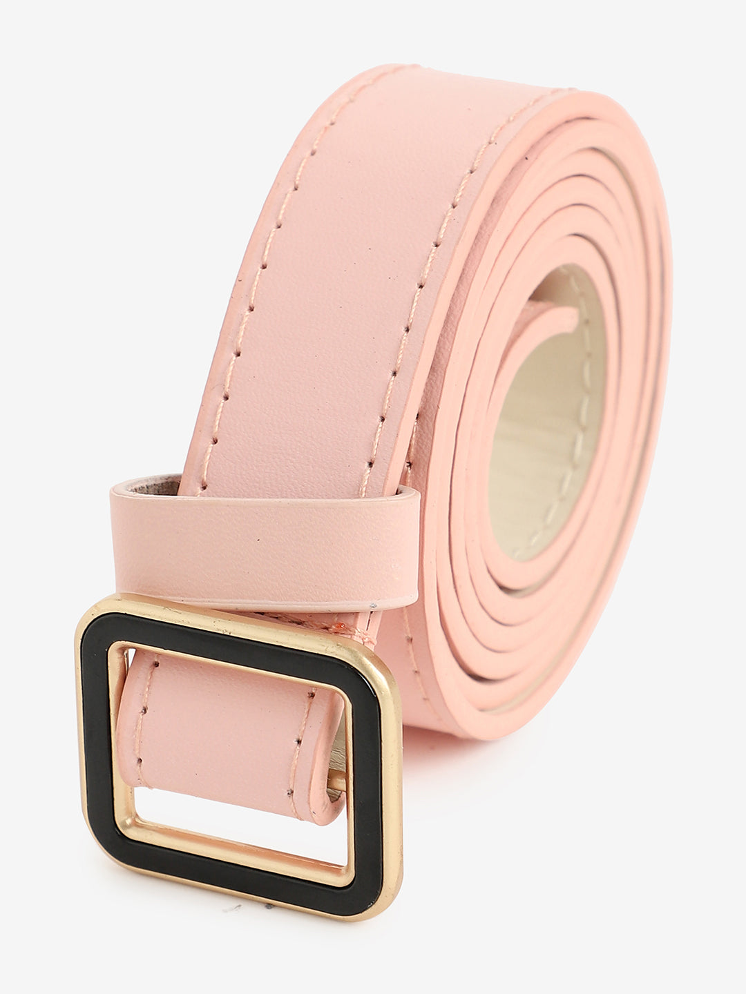 WOMEN PINK SOLID WAIST BELT