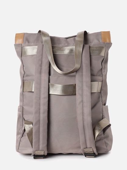Taupe Treasure Grey Backpack