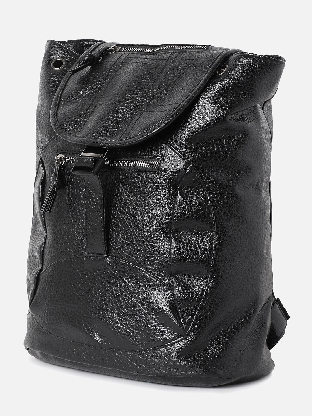 Jet-Black Journey Black Backpack