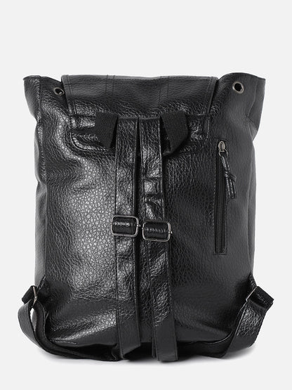Jet-Black Journey Black Backpack