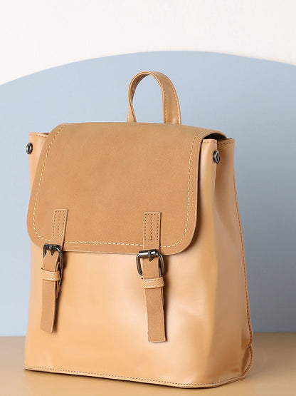 Elenor Beige Backpack