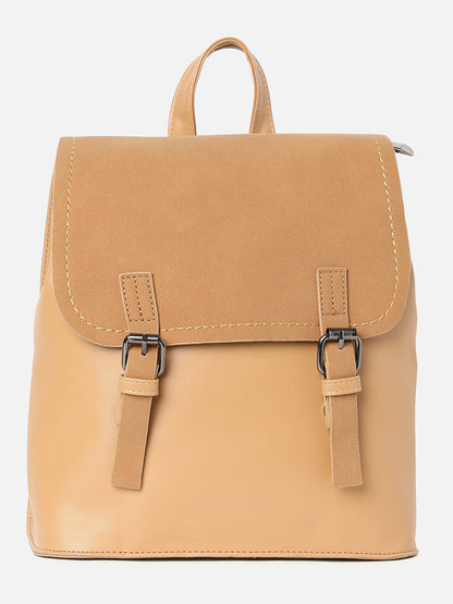 Elenor Beige Backpack