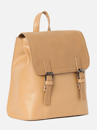 Elenor Beige Backpack