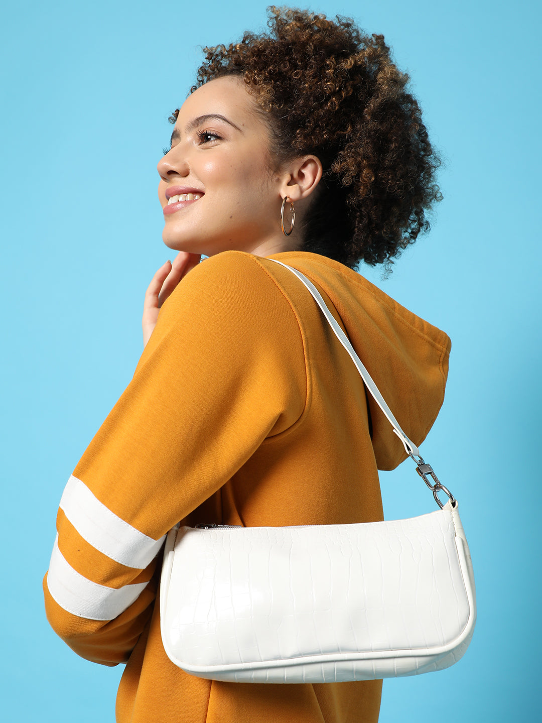 Celeste White Handbag