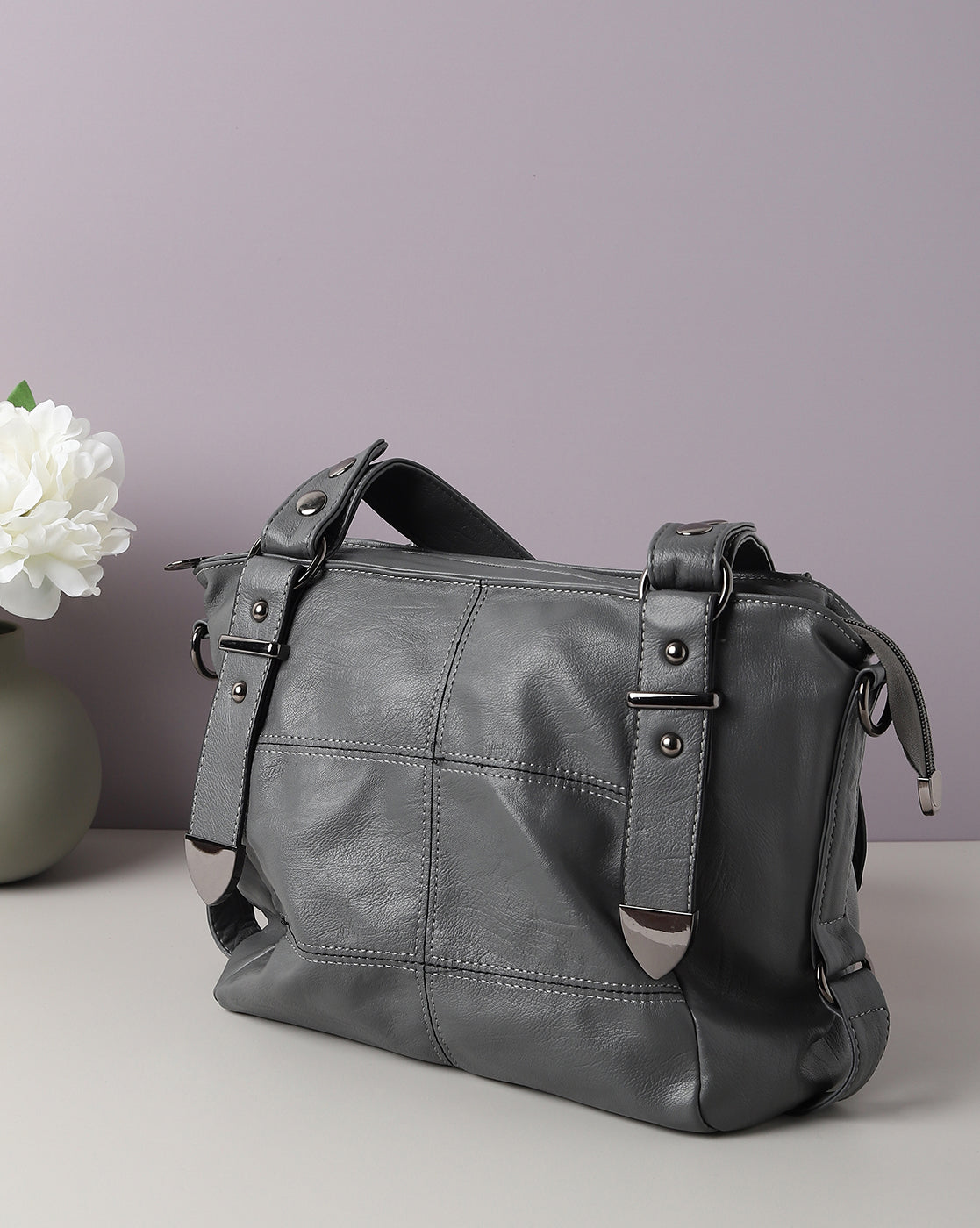 Nebula Grey Handbag