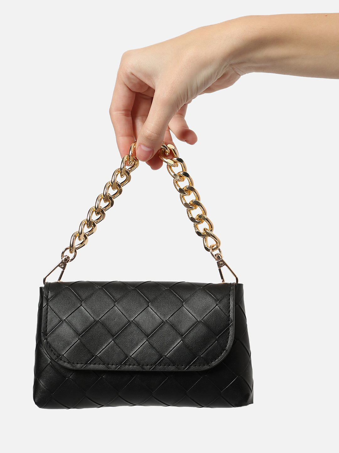 WAIST BELT POUCH WITH CHAIN