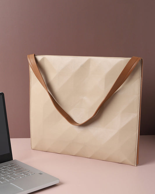 Esther Cream Tote Bag