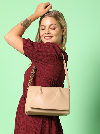 Jillian Beige Handbag