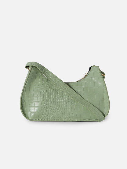 Croc-A-Diva Green Mini Bag