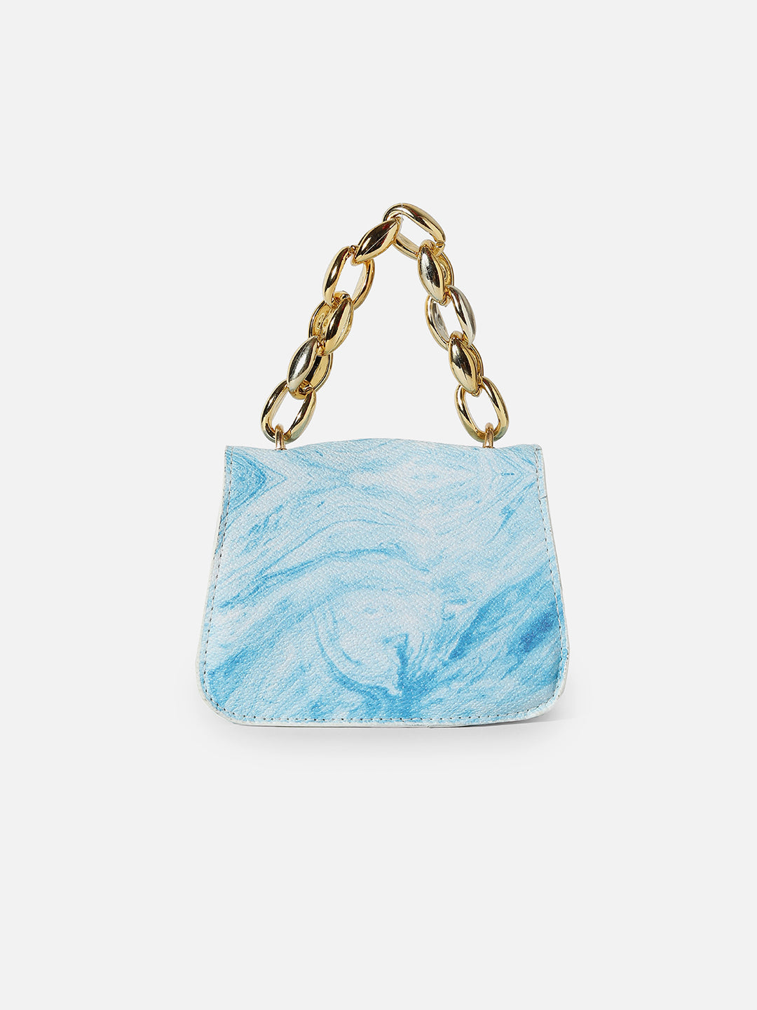 Marble Maven Blue Mini Bag